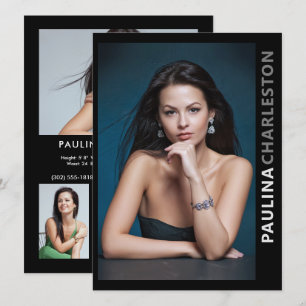 Plantilla de 5 Photo 2 Side Model Actor Pro 5.5x7.