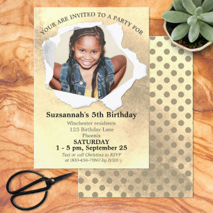 Plantilla de acuarela de fotos de Personalizado de