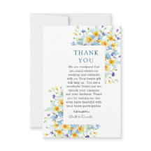 Plantilla de Agradecimientos minimalistas