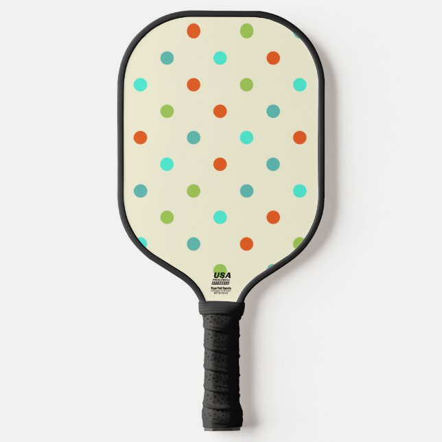 Plantilla de almendras de palas con puntos de polk (Anverso)