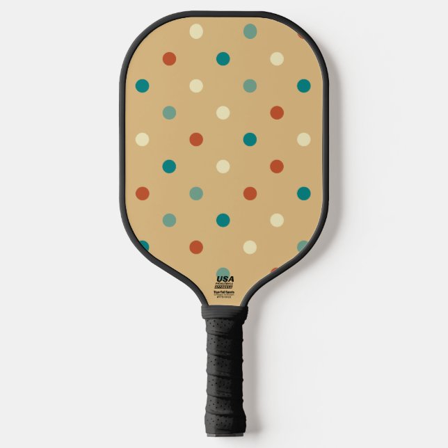 Plantilla de almendras de palas con puntos de polk (Anverso)