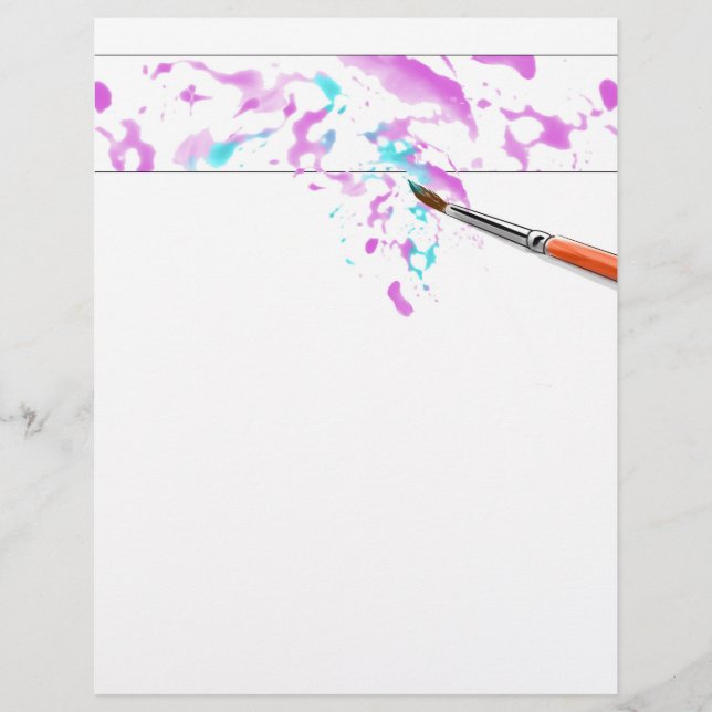 Plantilla de arte de fondo de volante (Frente)