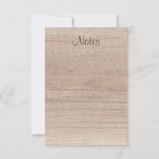Plantilla de aspecto de madera natural personaliza (Anverso)