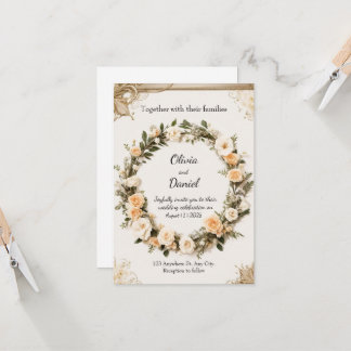 Plantilla de Boda Personalizable para Imprimir