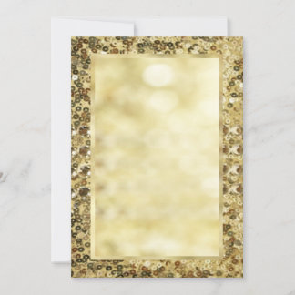 Plantilla de Bokek de Oro de Secuencia de Vintage