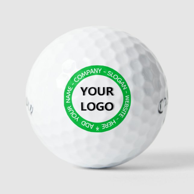 Plantilla de bolas de golf de Personalizado de dis (Anverso)