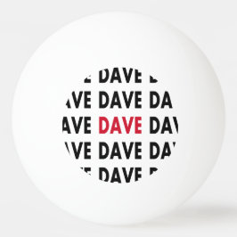 Plantilla de bolas de Ping Pong de Dave
