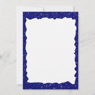 Plantilla de borde de Personalizado de papel azul 