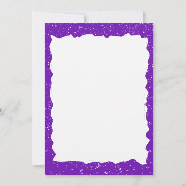 Plantilla de borde personalizado de papel desgarra (Anverso)