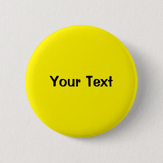 Plantilla de botón de texto Personalizado amarillo