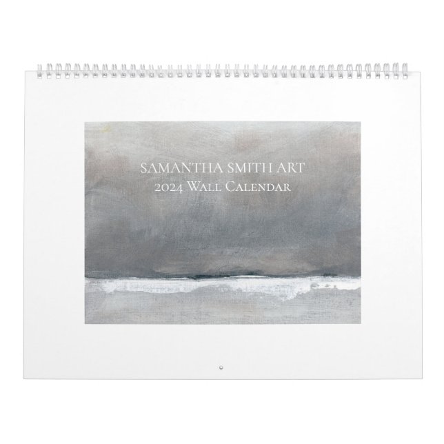 Plantilla de calendario de Personalizados elegante (Tapa)