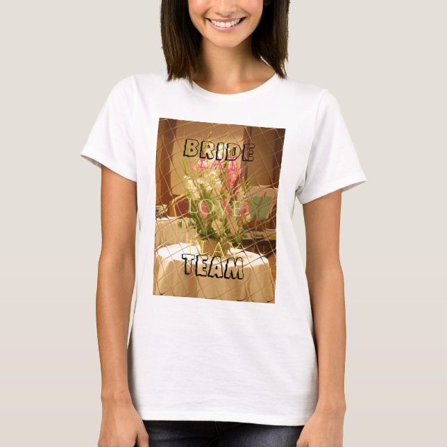 Plantilla de camiseta básica para damas (Anverso)