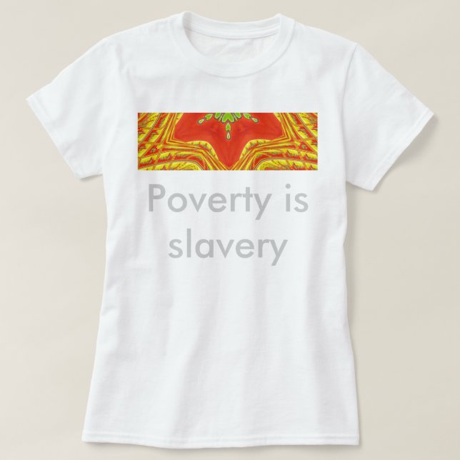 Plantilla de camiseta básica para damas (Diseño del anverso)