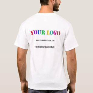 Plantilla de camiseta comercial de logotipo de emp