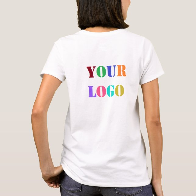 Plantilla de camiseta de empresa de fotografía o l (Reverso)