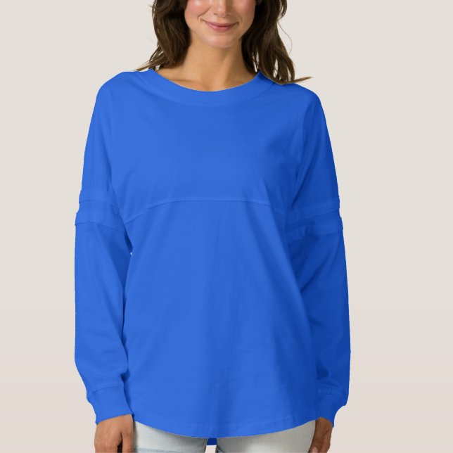 PLANTILLA de camiseta de Spirit Jersey DIY añadir  (Anverso)