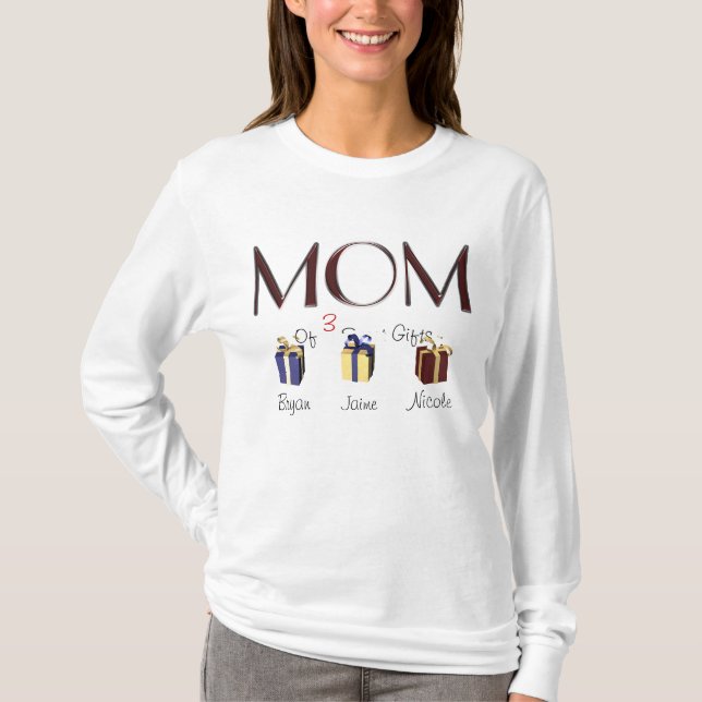 PLANTILLA DE CAMISETA EN T DE LA MOM' GIFTS (Anverso)