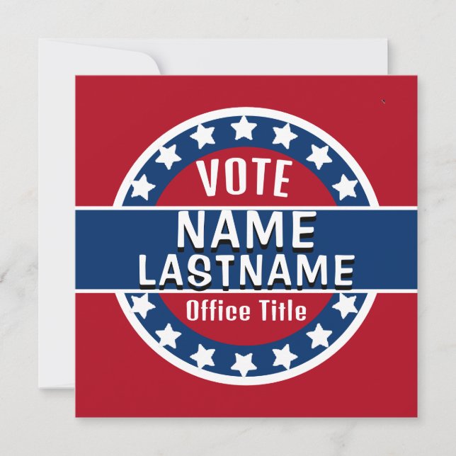 Plantilla de campaña personalizada (Anverso)