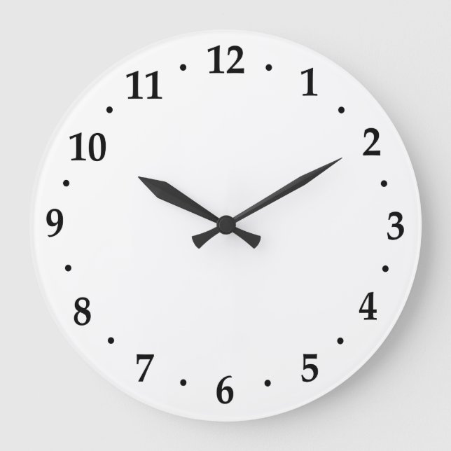 Plantilla de cara de número de reloj Usar su diseñ (Anverso)