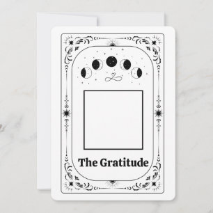 Plantilla de Carta de Tarot Foto Personalizada de