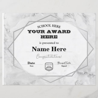 Plantilla de certificado