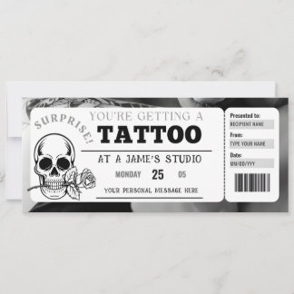 Plantilla de Certificado de Regalo de Boleto de Ta