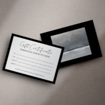 Plantilla de certificado de regalo de Personalizab