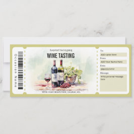 Plantilla de certificado de regalo de prueba de vi