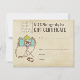 Plantilla de certificado de regalo de salón de bel
