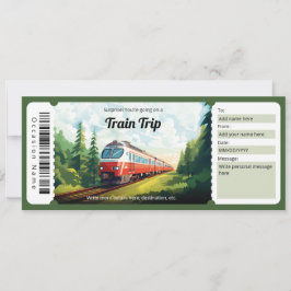 Plantilla de certificado de regalo de Ticket de Su