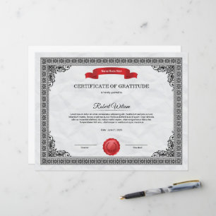 plantilla de certificado multipropósito