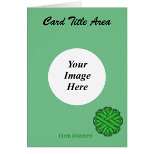 Plantilla de cinta de flor verde por Kenneth Yonci