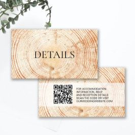 Plantilla de código QR con detalles de grano de ma