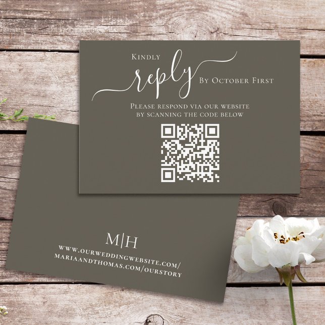 Plantilla de código QR de respuesta de Boda de scr (Subido por el creador)