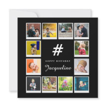 Plantilla de Collage de fotos de Cumpleaños Cualqu