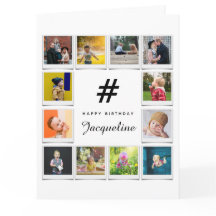 Plantilla de Collage de fotos de Cumpleaños Cualqu