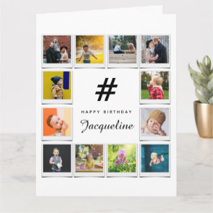 Plantilla de Collage de fotos de Cumpleaños Cualqu
