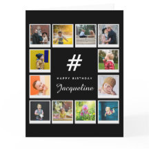 Plantilla de Collage de fotos de Cumpleaños Cualqu