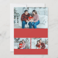Plantilla de Collage de fotos Red DIY 5x7 3