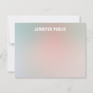 Plantilla de colores elegantes de escritura monogr