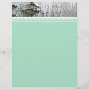 plantilla de corteza de Birch