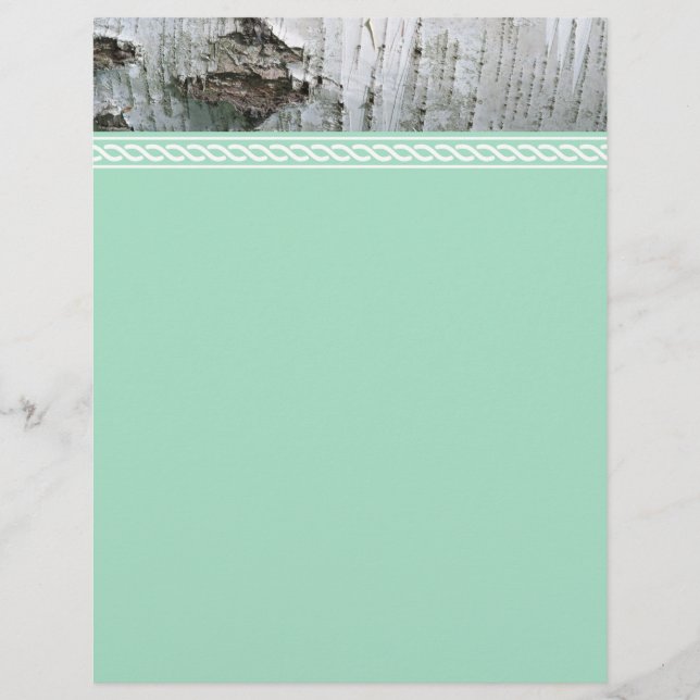 plantilla de corteza de Birch (Anverso)