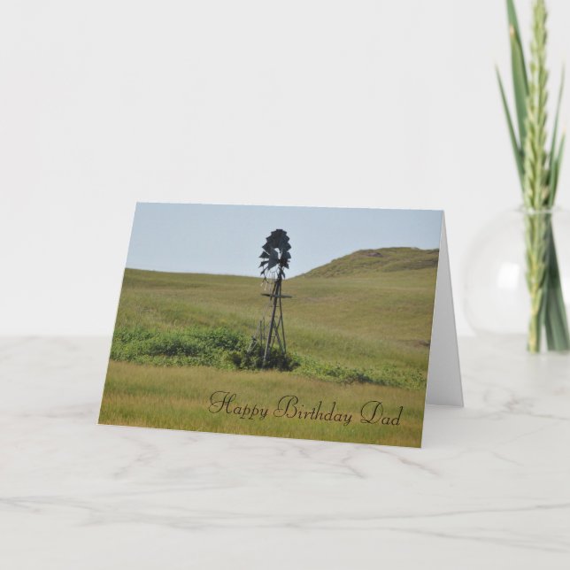 Plantilla de cumpleaños de papá (Anverso)