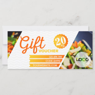 Plantilla de cupón de regalo para promoción de res