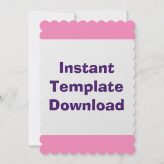 Plantilla de descarga instantánea de tarjeta boda