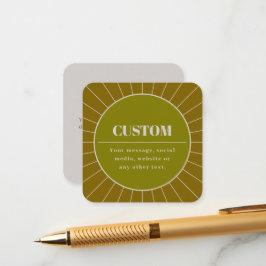 Plantilla de diseño editable única inspirada en re