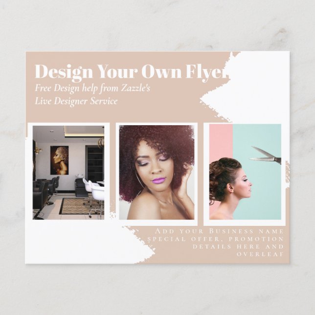 Plantilla de diseño GRATUITO del volante del presu (Frente)