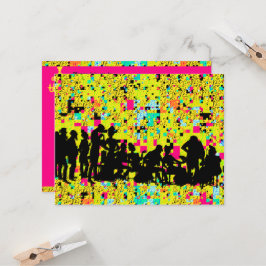 Plantilla de ducha de matrimonio de pareja