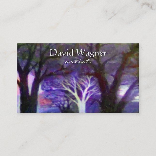 Plantilla de encargo de la tarjeta de visita del (Anverso)