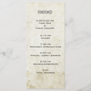 Plantilla de encargo del programa del